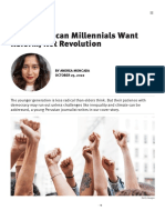 Latin American Millennials Want Reform, Not Revolution