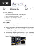 CSS - Info Sheet 3.2-1 - Check Normal Functions of Server