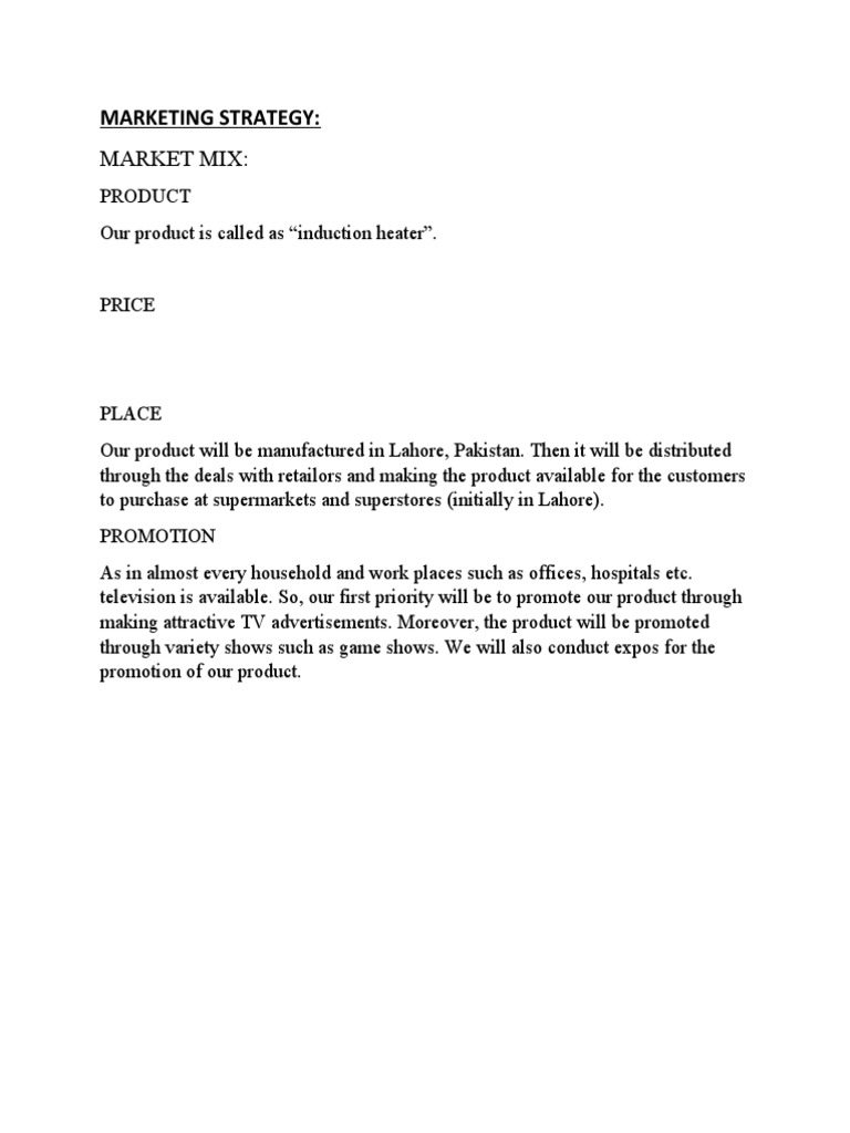 Marketing Strategy PDF