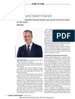 (Finance & Development) Clean and Green Finance