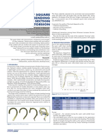 Mmscience - 2010 12 - Mechanics of Square Tubes Bending and Cross Section Distorsion