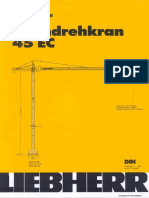 Liebherr Tower Cranes Spec 45EC - Terraecobuild