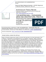 Theorising the Postmodern Spatial Turn