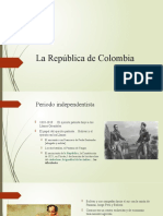 La República de Colombia Cap 6 y 7