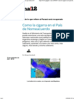 Como La Cigarra en El País de Nomeacuerdo Todo Lo Que Refiere Al Paraná Será Recuperado Página12