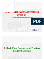 Pore Pressure and Fracture Gradient