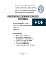 Grupo 2-Necesidades de Regulación Térmica-E. Básica Ii