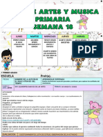 Plan Semana 18 Primaria Musica y Artes