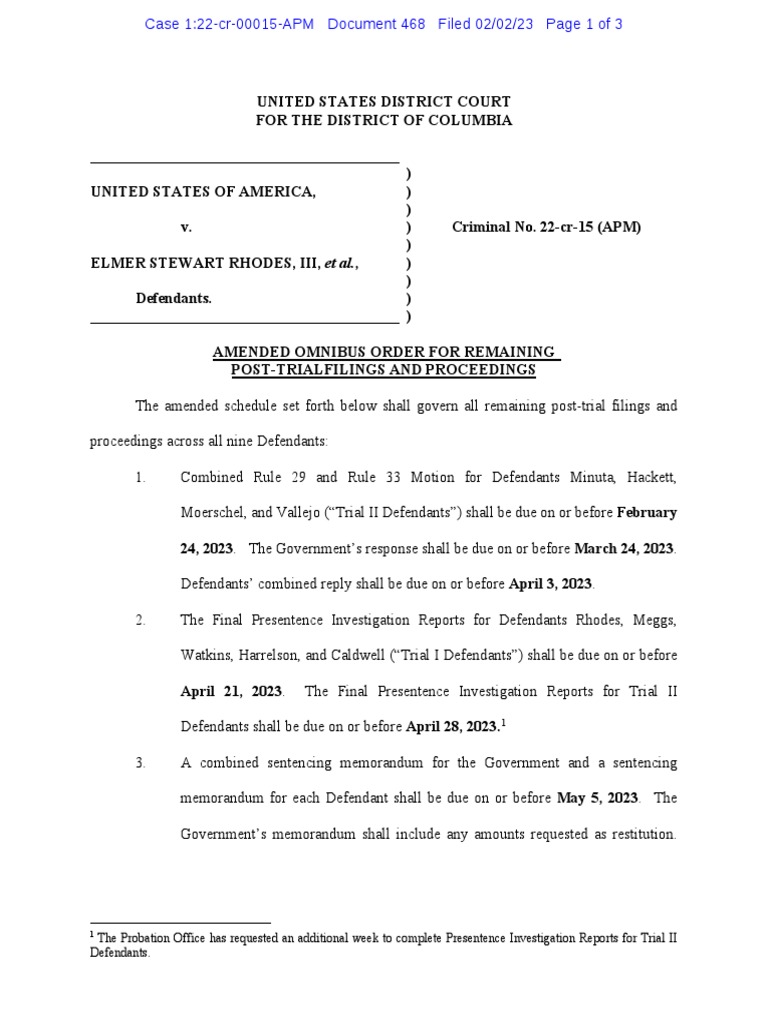 Peter Navarro Sentencing Date