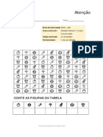 Modelo Atividade Infantil - Atenção