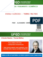 Aula 05 - Thomas Malthus