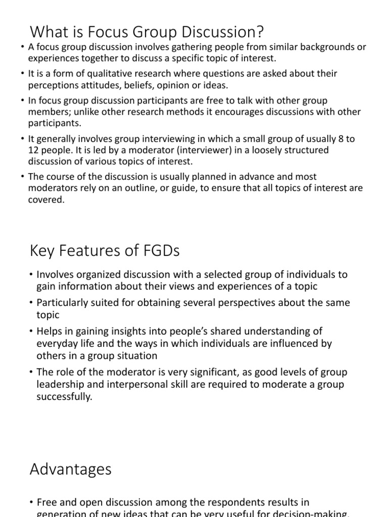 what-is-focus-group-discussion-pdf-focus-group-behavioural-sciences