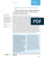 Aboveground Carbon Stocks in Oil Palm Plantations