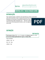 Função Polinomial Do 1° Grau (Função Afim)