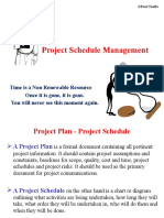 Project Schedule Management