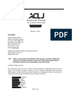 ACLJ Notice of Rep. and Litigation Hold to Smithsonian Redacted