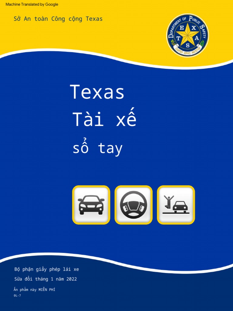 Texas Texas Driver HandbookVn PDF