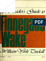 William York Tindall - A Reader's Guide To Finnegans Wake-Farrar Straus and Giroux (1969)