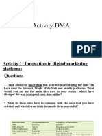 Activity DMA