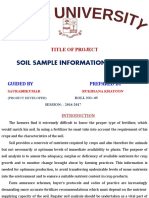 Soil Sample