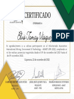 Copia de Certificado de Participación