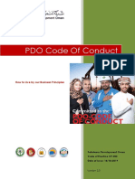 PDO Code of Conduct