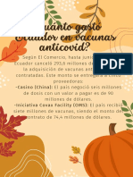 Flyer Feliz Día de Acción de Gracias Orgánico Naranja