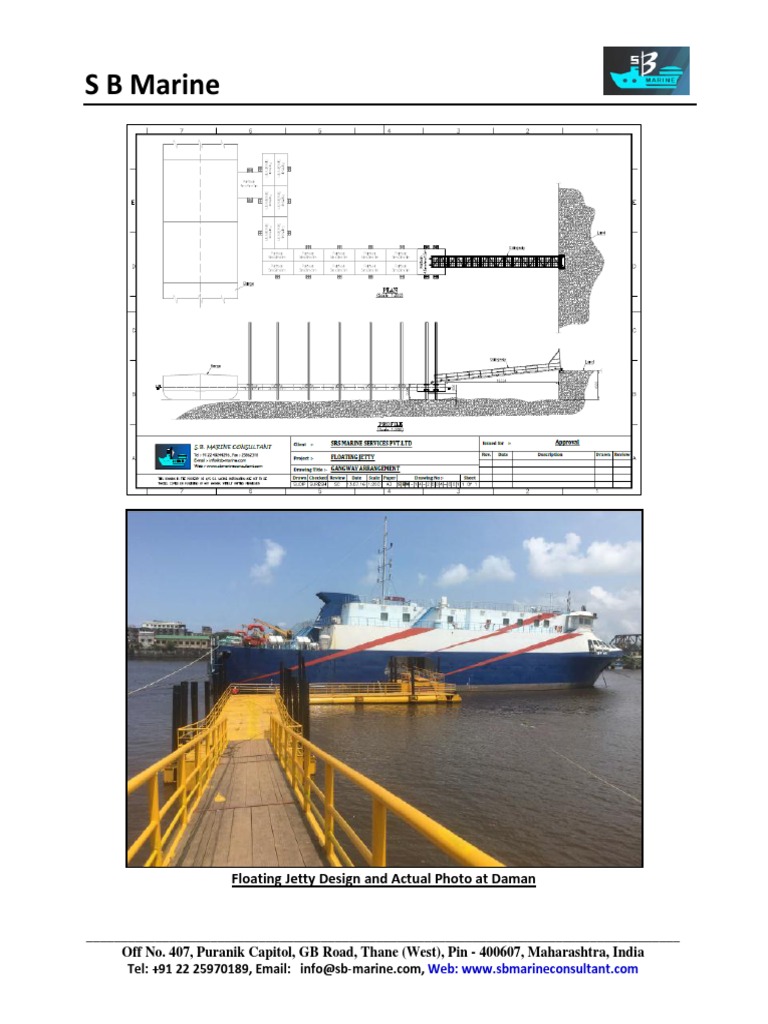 SB Marine Floating Jetty Projects PDF
