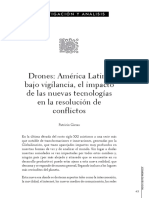 Drones - América Latina Bajo Vigilancia, El Impacto de Las Nuevas Tecnologías en La Resolución de Conflictos