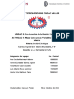 Actividad 1 - Mapa Conceptual - Analisis Interno