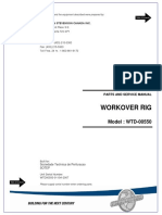 Parts & Service Manual WTD-00550