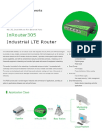 InRouter305 - PRDT Spec - V1.0 April 2021 - InHand Networks