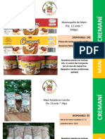 Catalgo Cremani - Distribuidores