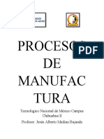 Procesos de Manufactura