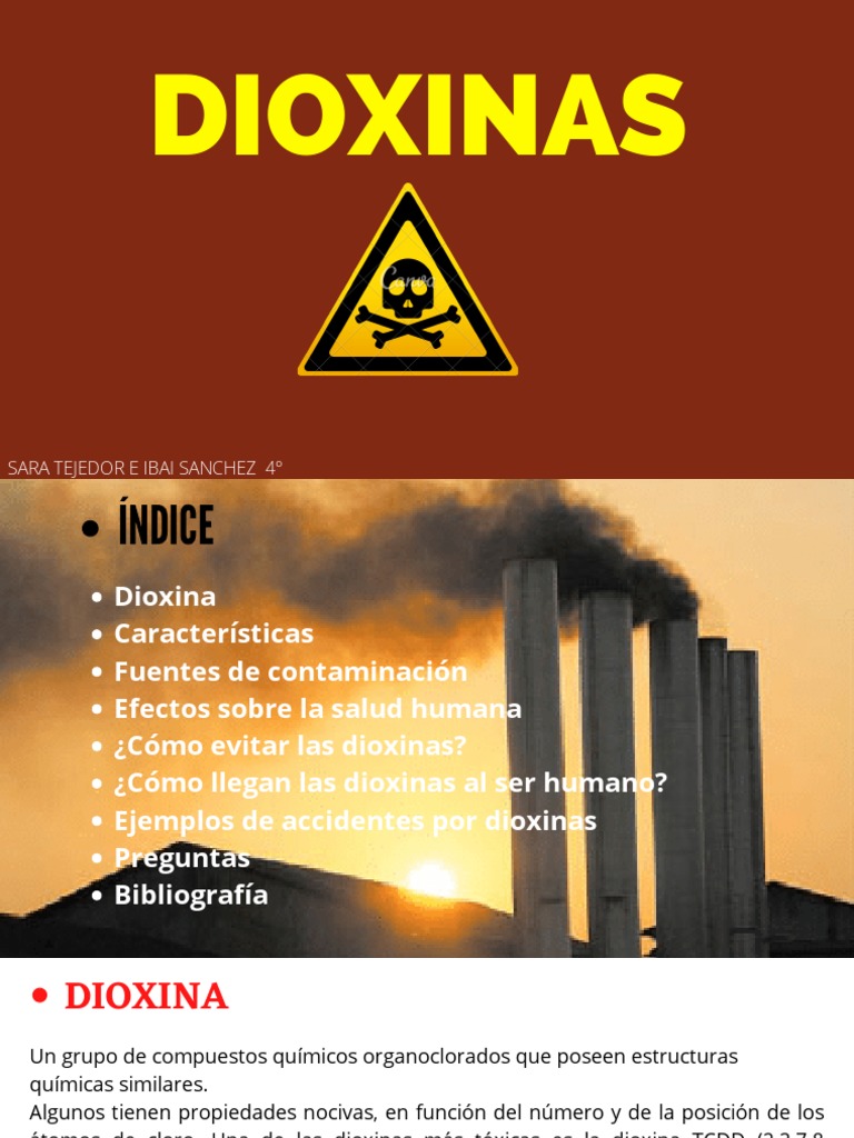 Dioxinas 1 | PDF | Contaminación | Química