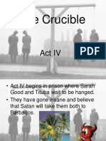 The Crucible - Act 4 Summary
