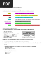 Subjects - Verbs and Clauses