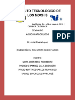 Seminario de Ácidos Carboxílicos Química Orgánica