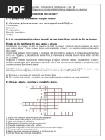 Geografia Atividade Complementar 6° Ano