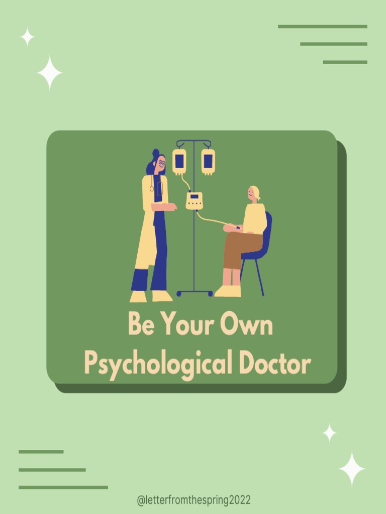 Be Your Own Psychological Doctor PDF Psychology Mental Disorder