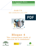 Bloque 4: de Comunicación