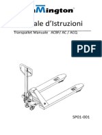 Manuale Di Istruzioni - Transpallet Manuale Ramington