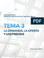 T3 - La Demanda, La Oferta y Los Precios