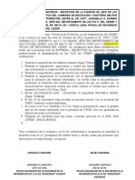 Acta Entrega Documentos y Consignas Seg. Informatica