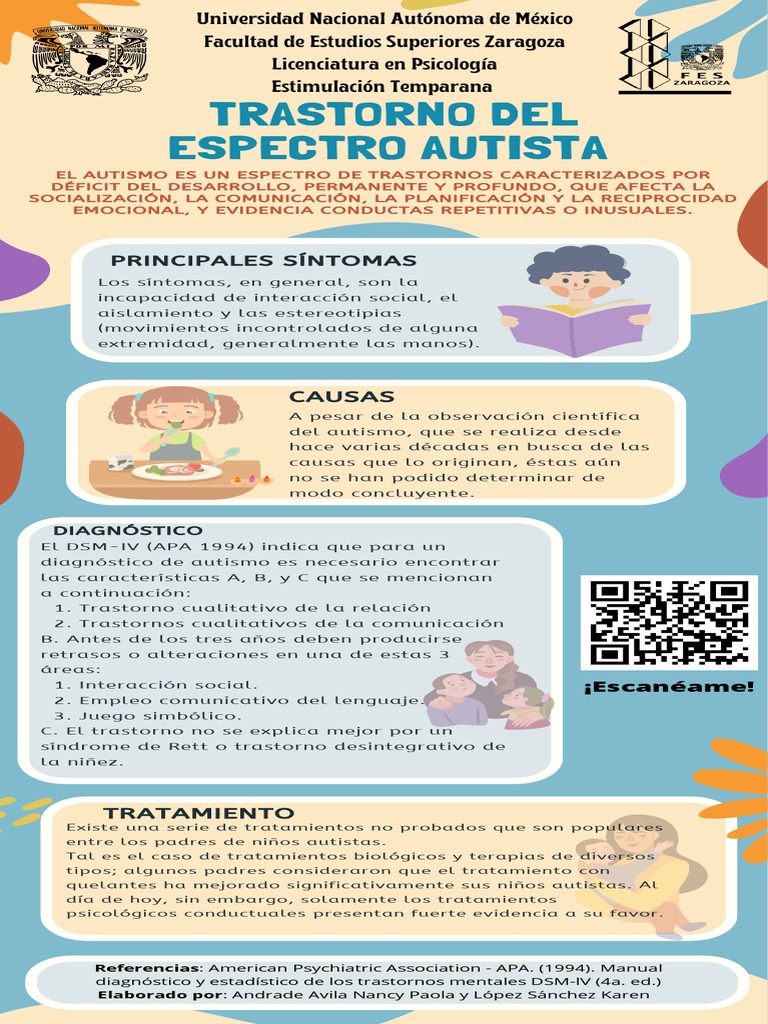Diagnóstico y Tratamiento del Autismo | PDF | Espectro autista ...