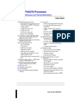 Colibri Arm Som Pxa270 Electrical Mechanical Specification