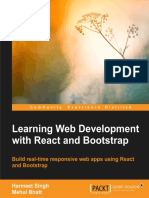 Learning Web Development With React and Bootstrap
