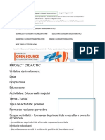Turtita- Proiect Didactic - Documents