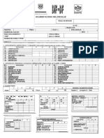 Examen Medico Escolar Formato Sep