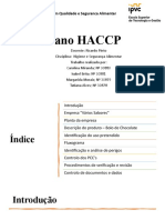 HACCP - Bolo de Chocolate